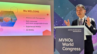 Thailand’s telecom regulator pushes for MVNOs – encourage MVNOs to invest in Thailand and promote options for consumers